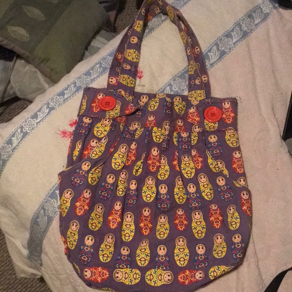 Colorful Matroshka Bag